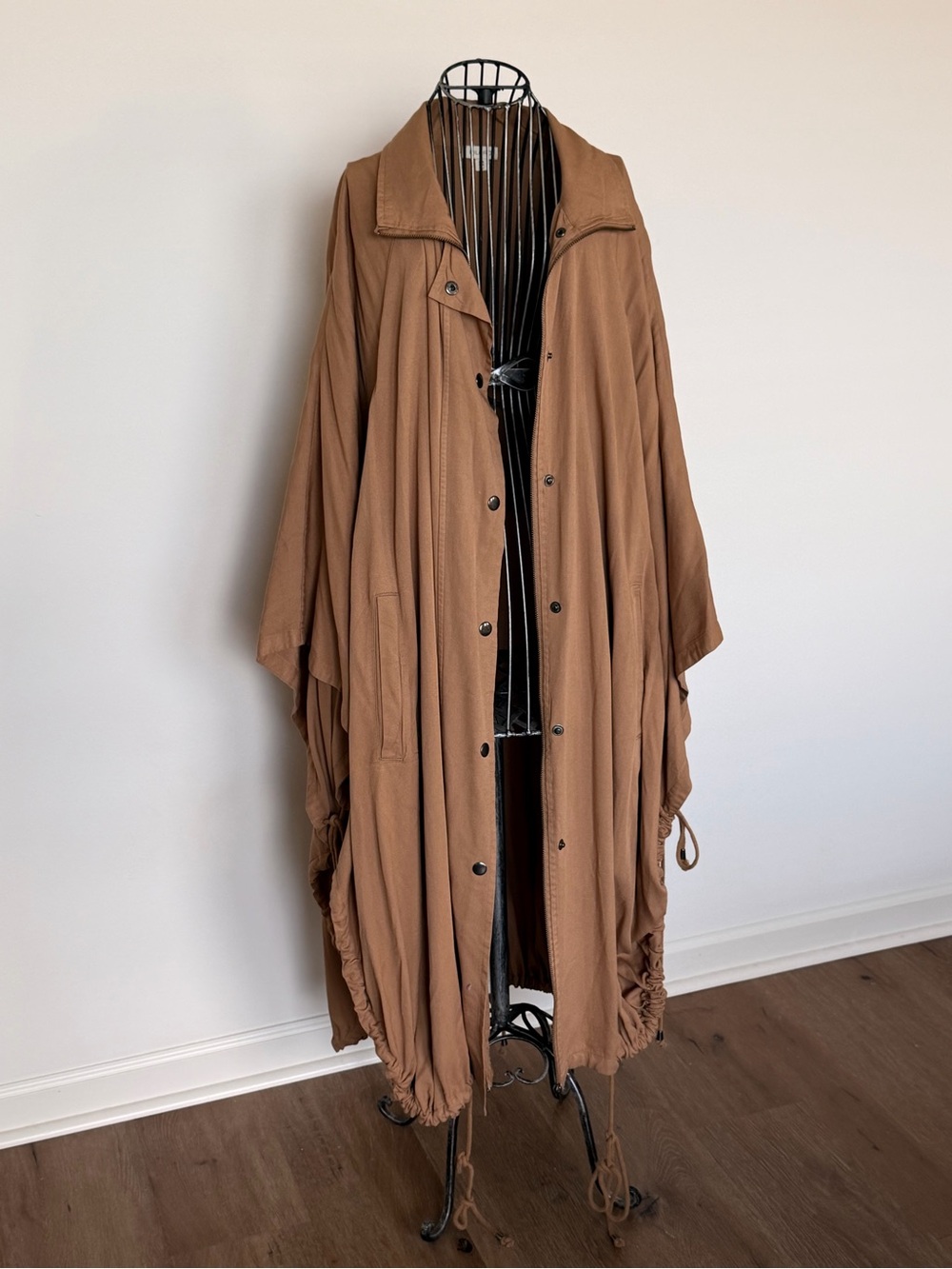 Anthropologie Pilcro Draped Lightweight Duster